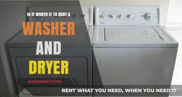 Renting vs. Buying: Is a Washer and Dryer Rental Worth It?