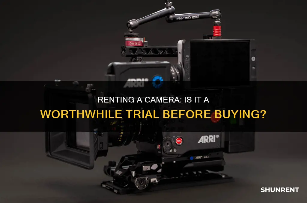 is it worth renting a camera to try