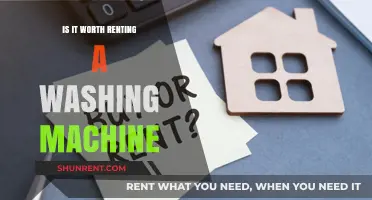 Renting vs. Buying: Is a Rental Washing Machine Worth It?