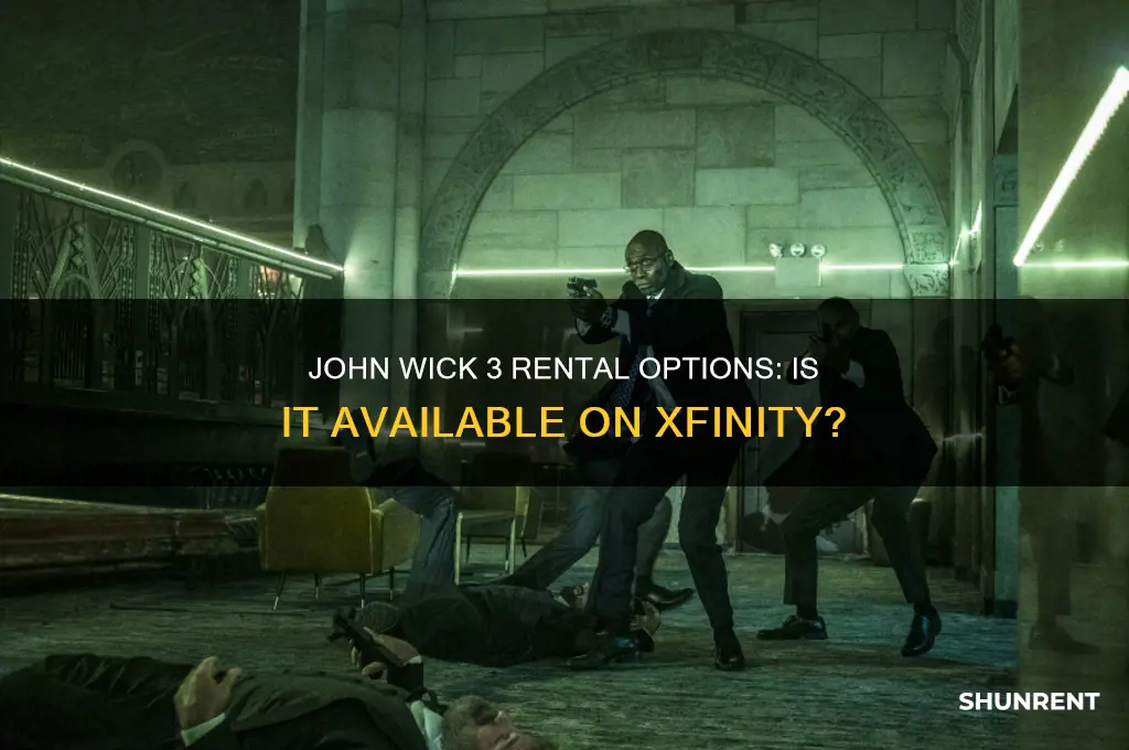 is john wick 3 available to rent on xfinity