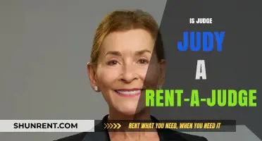 Is Judge Judy a Rent-a-Judge? Unraveling the Legal Reality