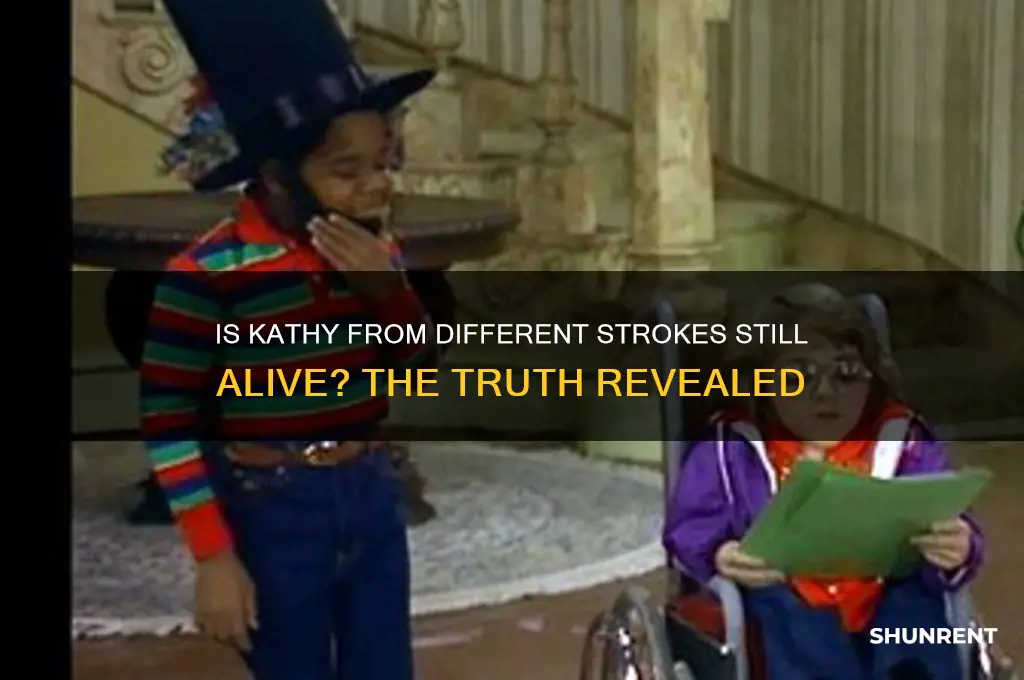 is kathy from different strokes still alive