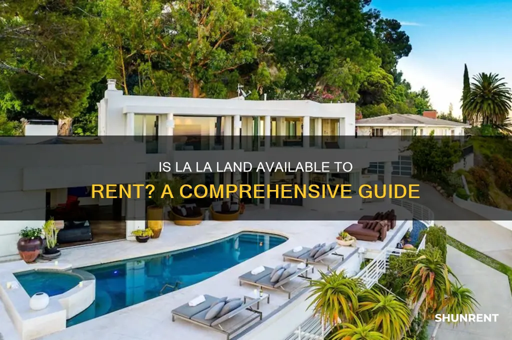 is la la land available to rent