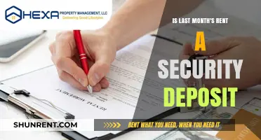 Is Last Month's Rent a Security Deposit? Understanding the Difference