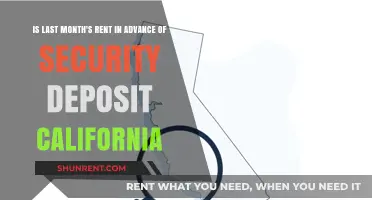 California Rent Laws: Last Month's Rent vs. Security Deposit Explained