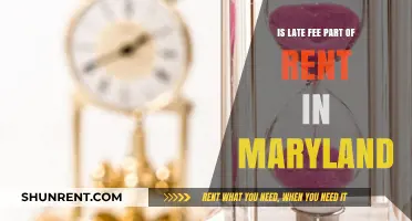 Understanding Late Fees and Rent in Maryland: Are They Connected?