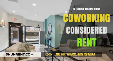 Is Coworking License Income Classified as Rent? Legal Insights