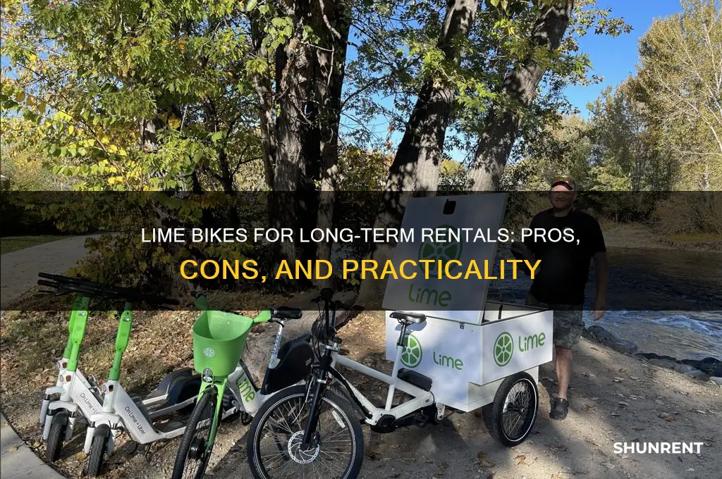 is lime bikes good for long renting