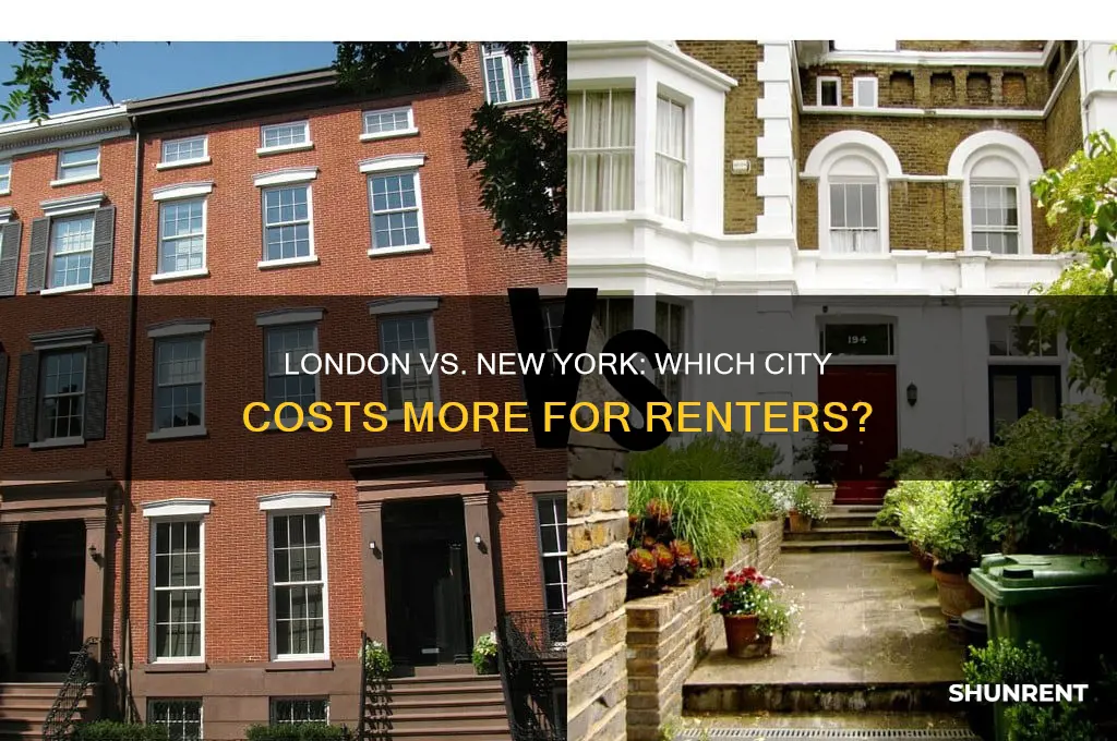 is london or new york mote expensive nfor renting
