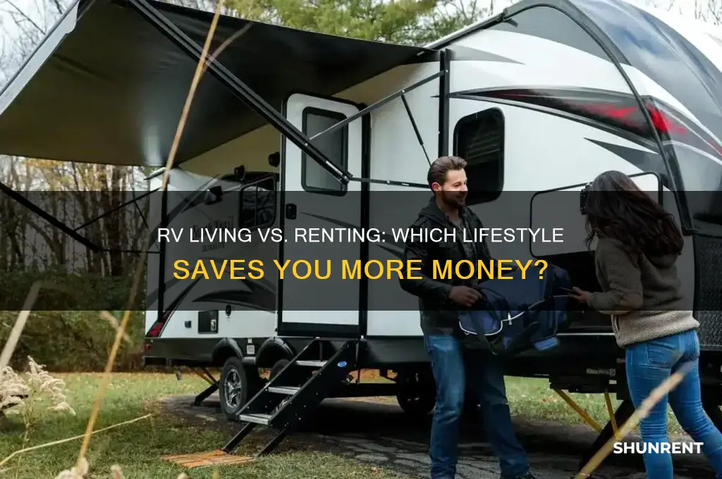 is loving in an rv cheaper than renting