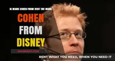 Unraveling the Mystery: Mark Cohen's Identity in Rent vs. Disney