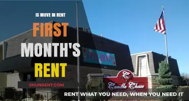 Is Move-In Rent the Same as First Month's Rent?