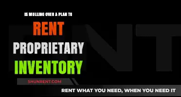 Renting Proprietary Inventory: A Strategic Plan for Business Growth