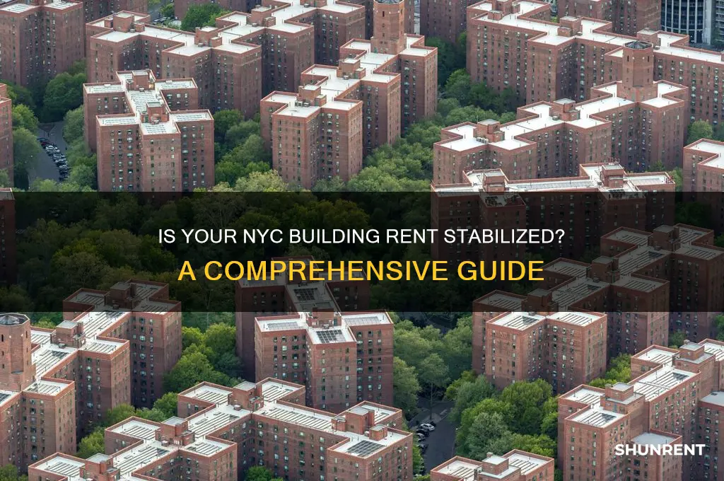 is my building rent stabilized new york