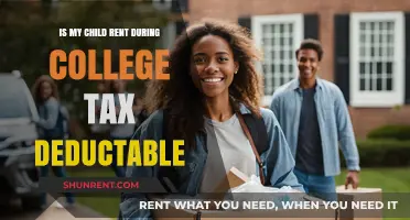Can College Student Rent Be Claimed as a Tax Deduction?