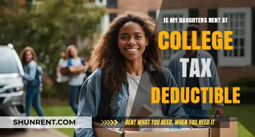 Can You Deduct College Rent for Your Daughter on Taxes?