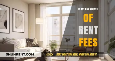 Esa Rent Waivers: Understanding Your Rights and Exemptions