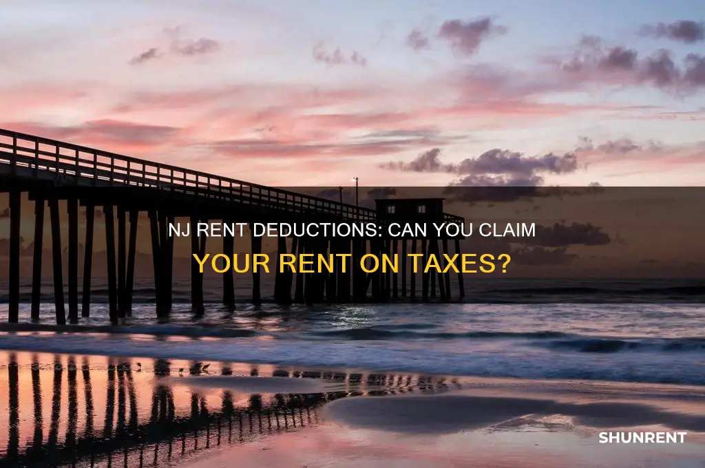 is my rent tax deductible in nj