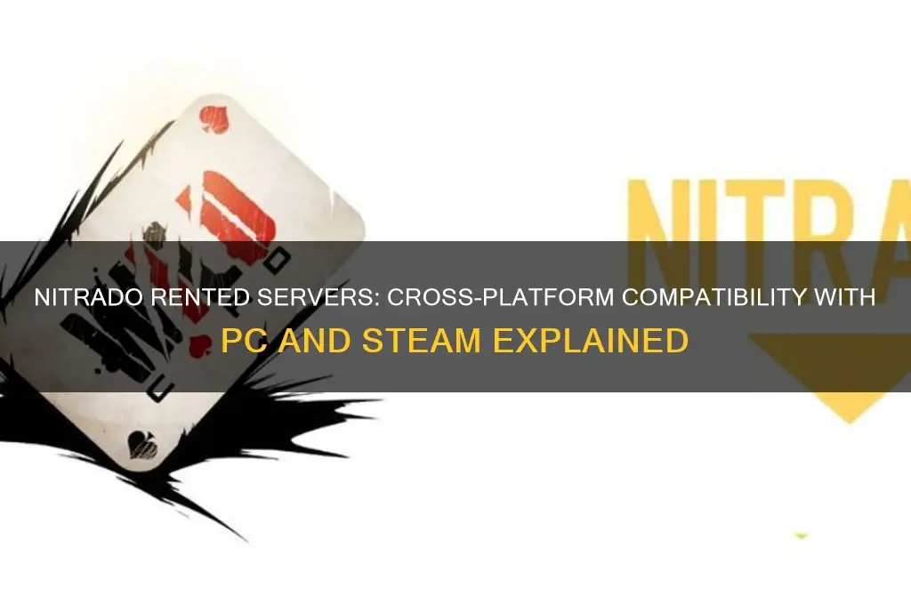 is nitrado rented servers cross platform with pc and steam
