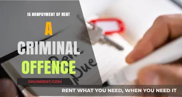 Nonpayment of Rent: Criminal Offence or Civil Matter Explained