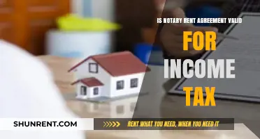 Is a Notary Rent Agreement Valid for Income Tax Purposes?