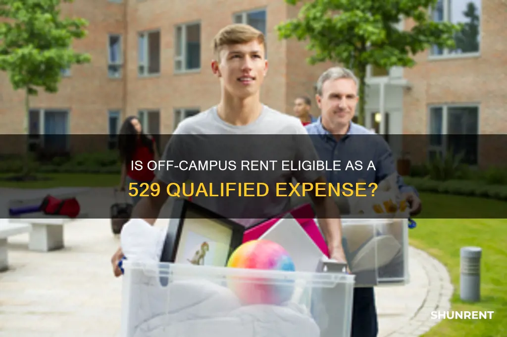 is off campus rent a qualified 529 expense