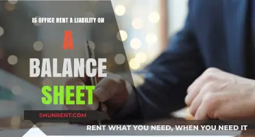 Is Office Rent a Liability on a Balance Sheet?