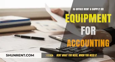 Is Office Rent a Supply or Equipment? Accounting Clarified