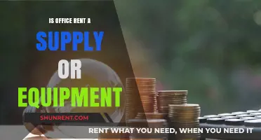 Is Office Rent a Supply or Equipment? Understanding Business Expenses