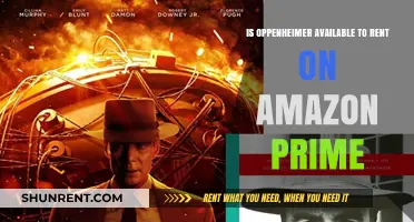 Oppenheimer Rental Availability on Amazon Prime: What You Need to Know
