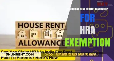 Is Original Rent Receipt Mandatory for HRA Exemption?
