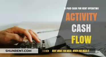 Is Paid Cash for Rent an Operating Activity in Cash Flow?