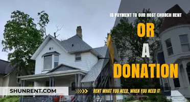 Host Church Payment: Rent or Tax-Deductible Donation?