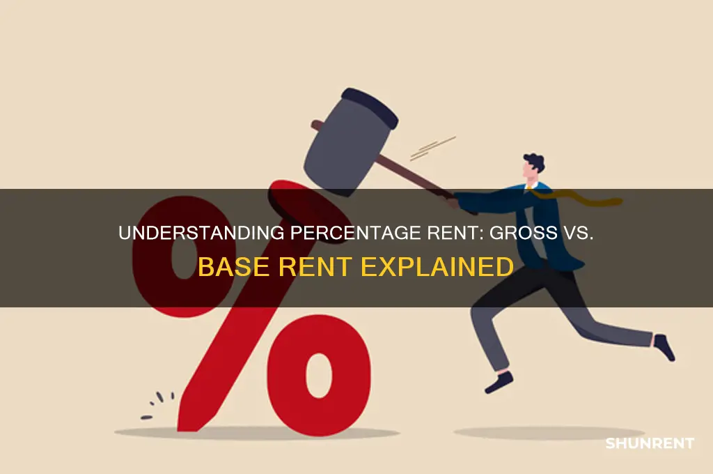 is percentage rent off gross or base rent
