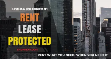 Is Your Personal Information Safe on Apartment Rent Leases?