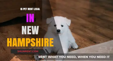 Is Pet Rent Legal in New Hampshire? Understanding the Law