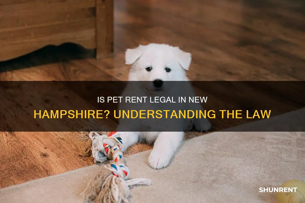 is pet rent legal in new hampshire