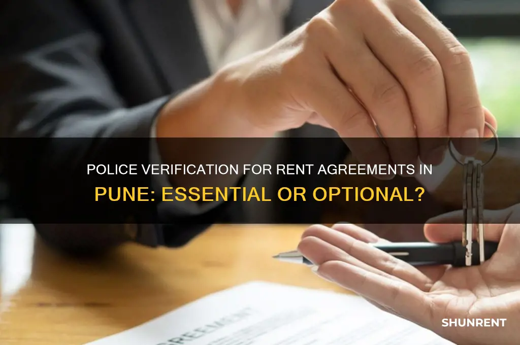 is police verification required for rent agreement in pune