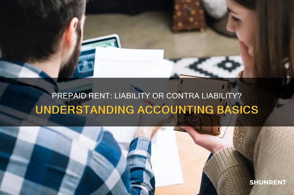 is prepaid rent a liability or contra liability