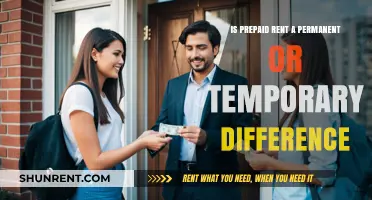 Prepaid Rent: Understanding Its Tax Treatment as Temporary vs. Permanent Difference