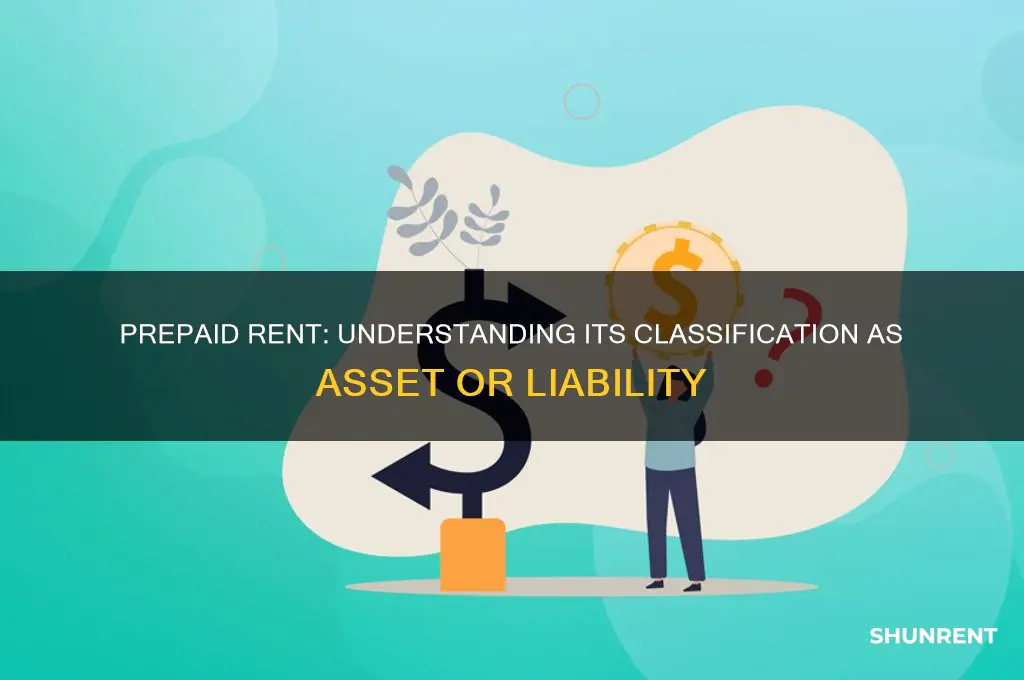 is prepaid rent an asset or liabilities