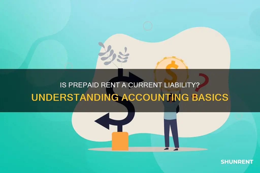 is prepaid rent considered a current liabilty