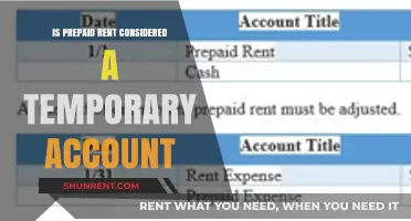 Is Prepaid Rent a Temporary Account? Understanding Accounting Basics