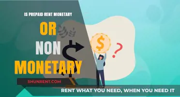 Prepaid Rent Classification: Monetary or Non-Monetary Asset Explained