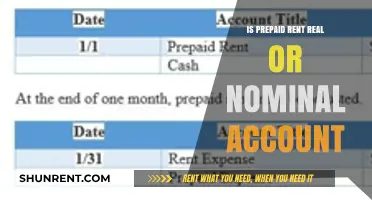 Is Prepaid Rent a Real or Nominal Account? Explained