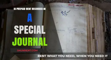 Prepaid Rent Accounting: Special Journal Entry Explained