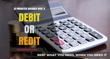 Prorated Advance Rent: Debit or Credit? Understanding Accounting Treatment