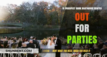 Prospect Bark Boathouse: Party Rental Availability Explained