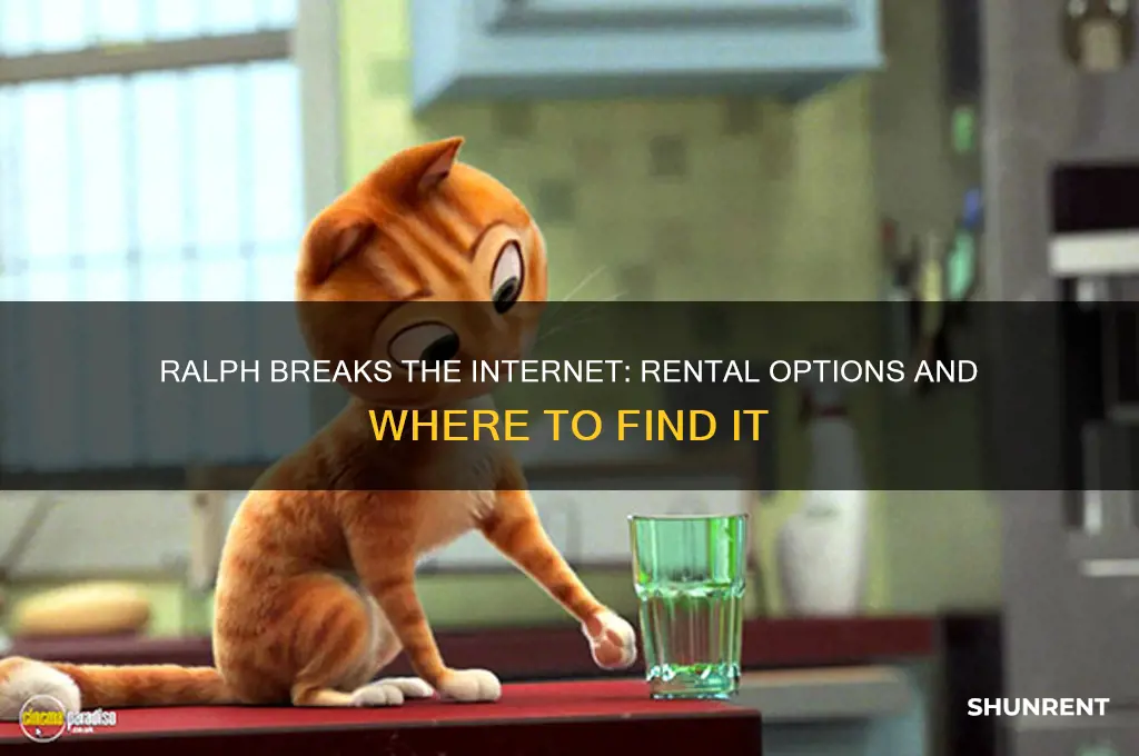 is ralph breaks the internet for rent
