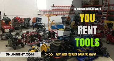 Instant Tool Rental Refunds: What to Expect When Returning Equipment